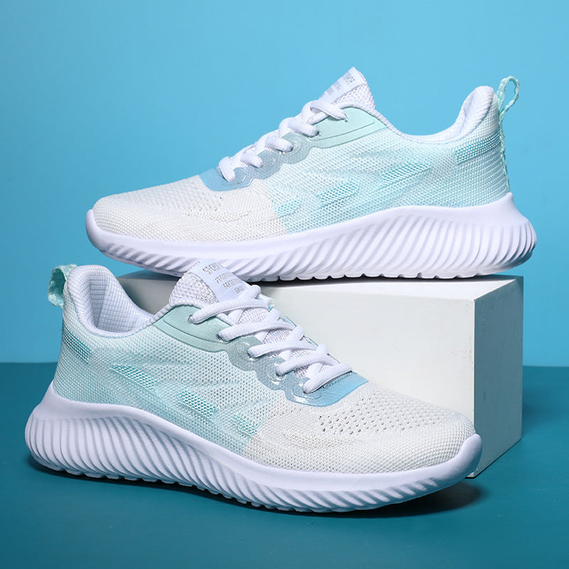 Zapatilla deportiva de malla tejida resistente al desgaste para hombre