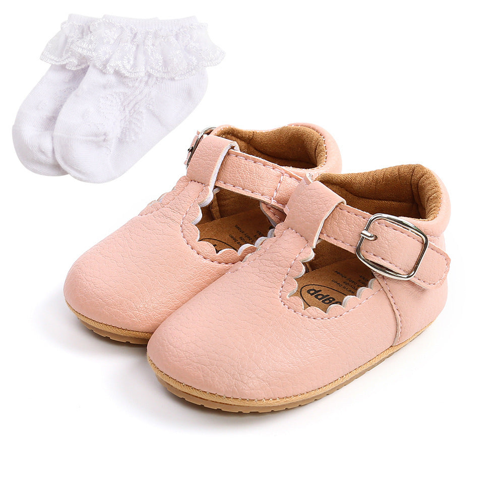 Printemps et automne bébé princesse chaussures bébé chaussures bébé chaussures enfant en bas âge chaussures