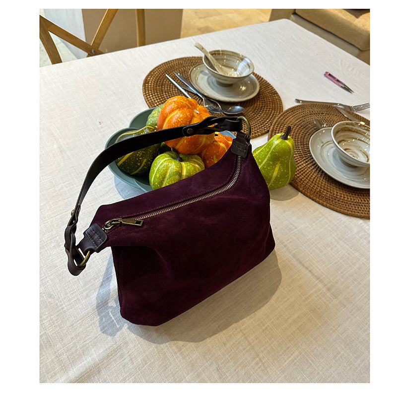 Sac messager à bandoulière Portable en cuir de vache, couche supérieure de haute qualité