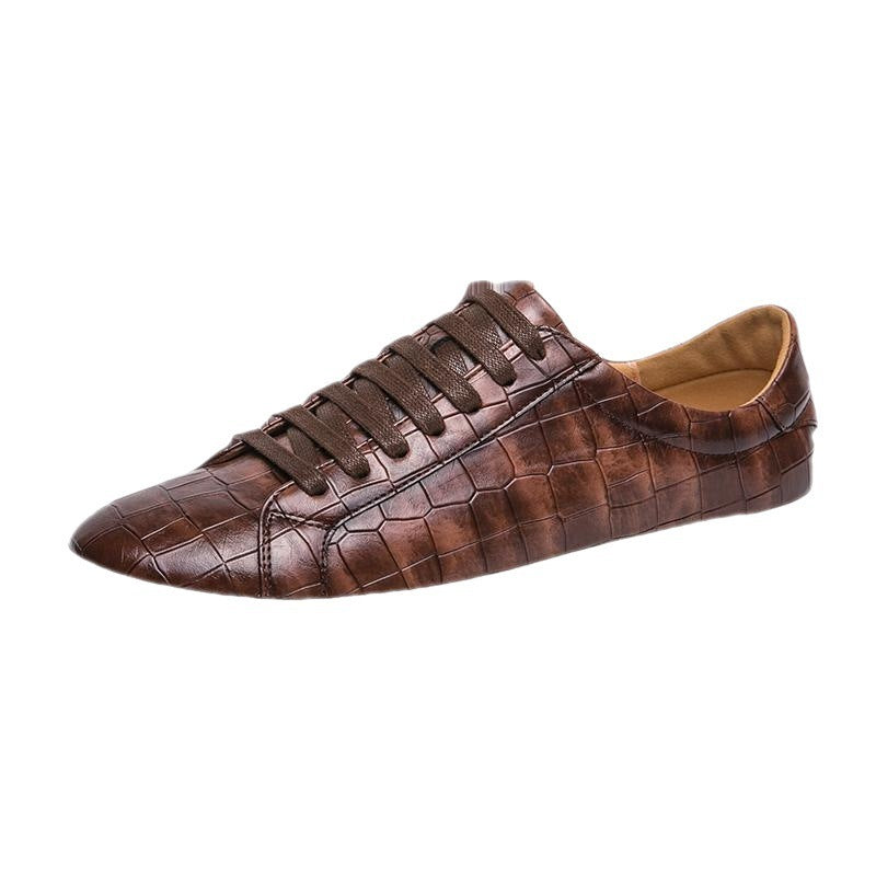 Zapatos casuales de moda con personalidad transpirables de moda resistentes al desgaste para hombres