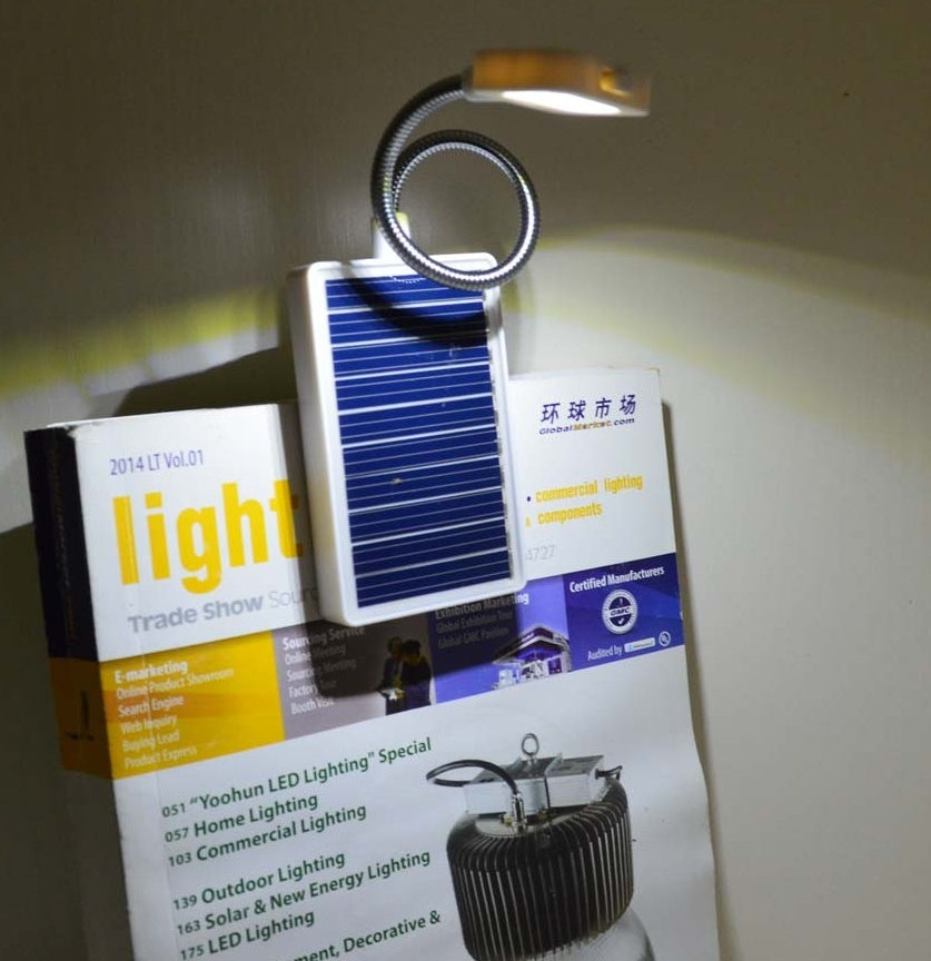 lámpara solar
