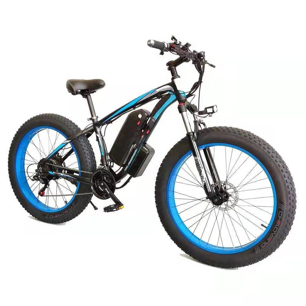 Vélo électrique Lithium Tram neige VTT électrique 21 vitesses