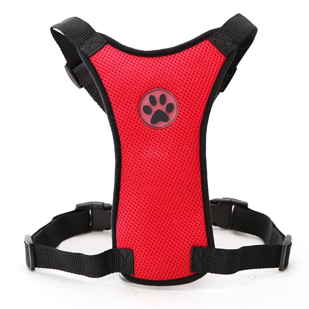 Fournitures pour chiens, sangles de poitrine en maille respirante, sécurité pour voiture, dos de poitrine
