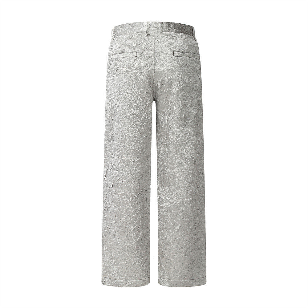 Men's Fashion Loose Wide-leg Straight Pants