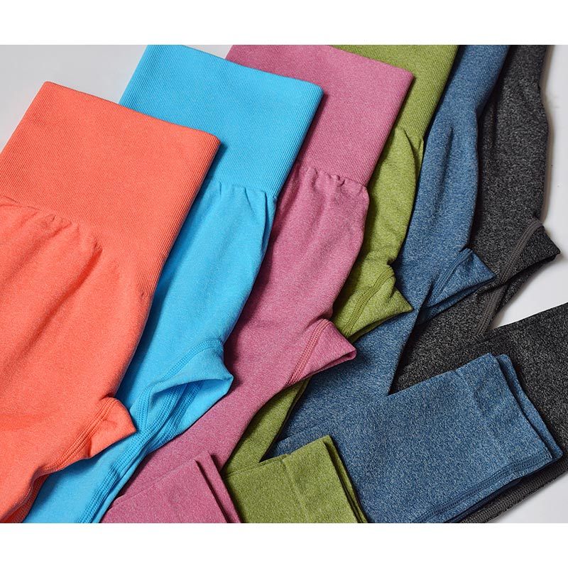Pantalon de yoga serré élastique taille haute pantalon de fitness hanche