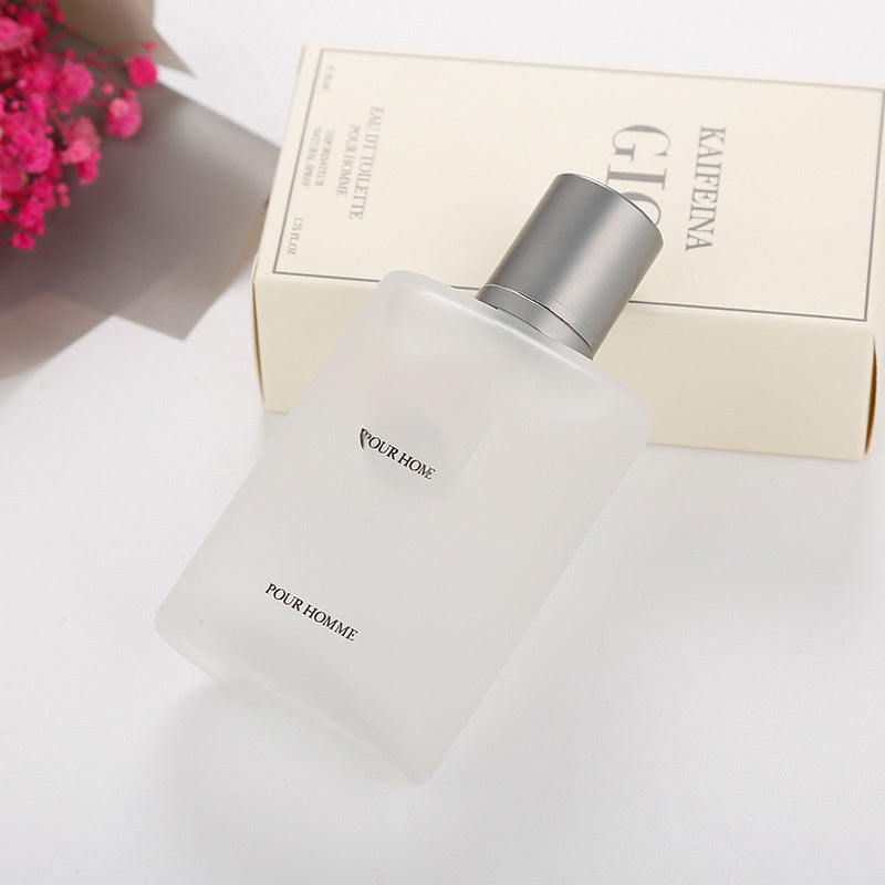 Perfume ligero de larga duración, colonia fresca, regalo deportivo para estudiantes de 50ML para hombres