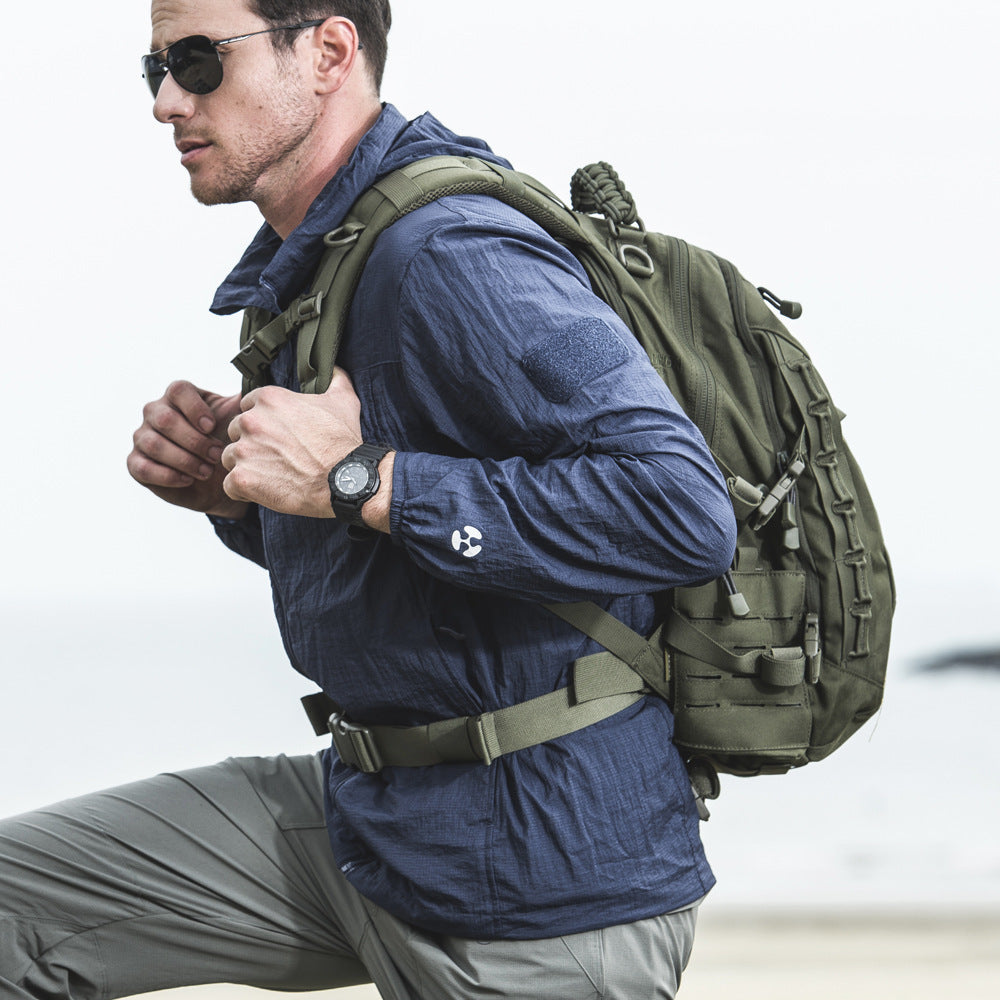 Ropa de protección solar al aire libre para hombres y mujeres. 