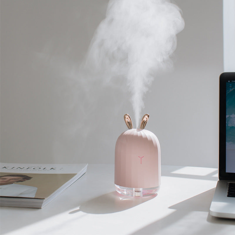 Mini humidificador portátil con carga USB, forma de ciervo