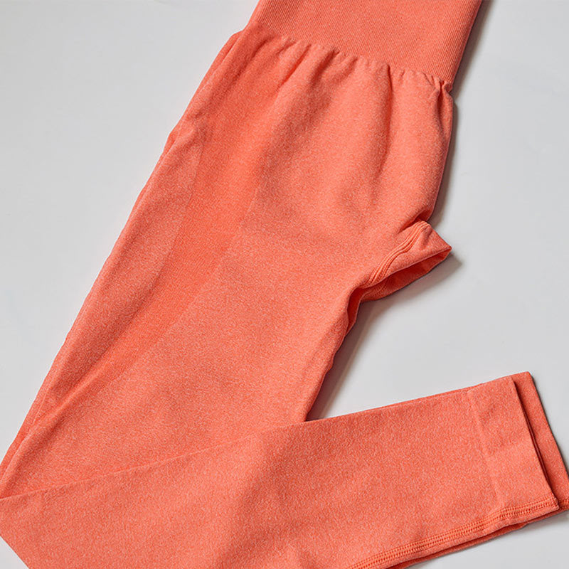 Pantalon de yoga serré élastique taille haute pantalon de fitness hanche