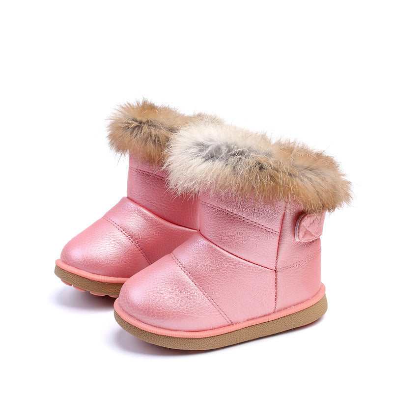 Chaussures d'hiver pour enfants, bottes pour filles, bottes de neige