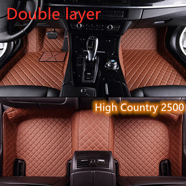 Alfombrilla de cuero para coche completamente rodeada, protección para todo tipo de clima