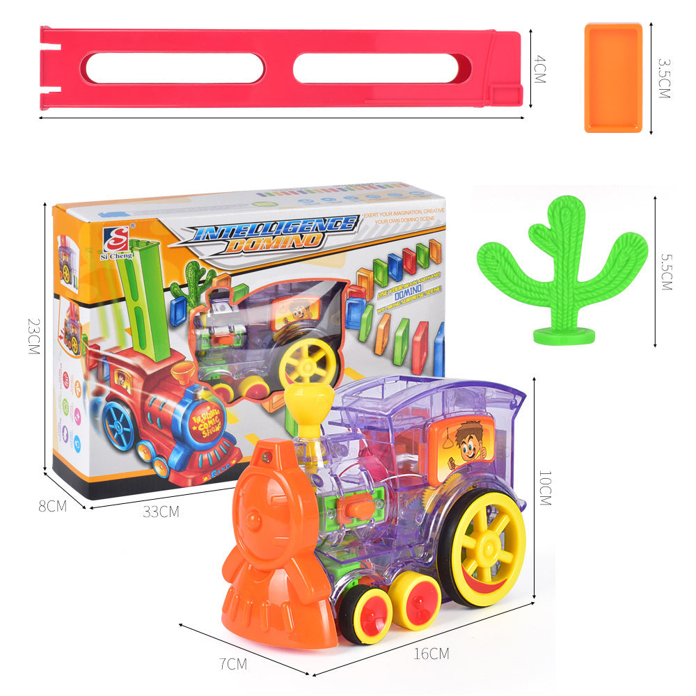 Domino dominos électriques Thomas petits blocs de train, Puzzle jouets pour enfants