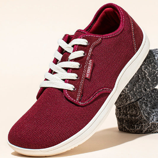 Zapatos casuales deportivos de fondo suave de cuero de gamuza de otoño para hombres