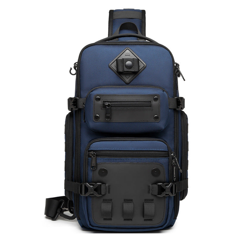 Sac de messager de sport de grande capacité en plein air de poitrine tactique