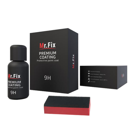 Solución de recubrimiento de vidrio con agente de revestimiento de cristal nano cerámico