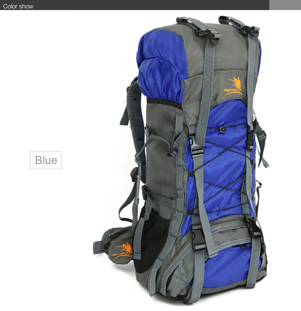Mochila de viaje extra grande para exteriores de 60 litros