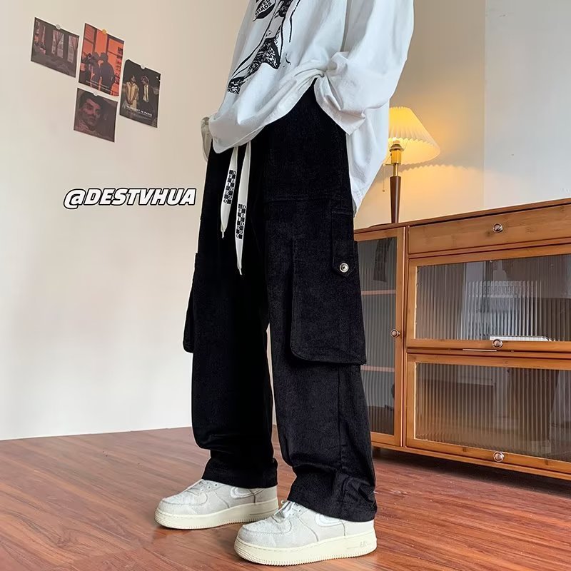 Corduroy Workwear Men's Casual Pants