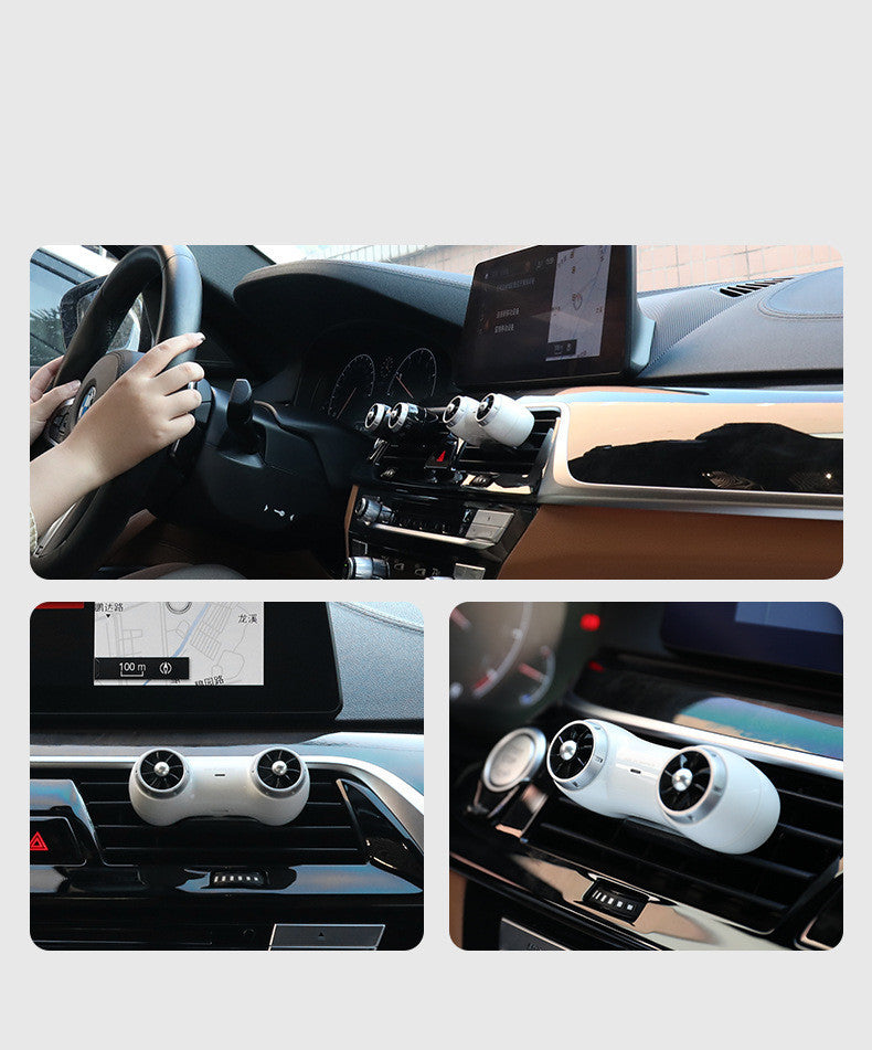 Futaba – mini purificateur d'air Compact pour voiture, élimination des fumées et des odeurs, ions négatifs