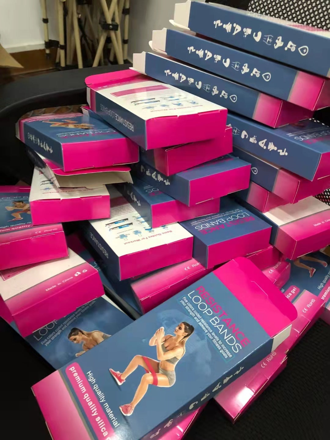 Anillo elástico degradado Anillo de resistencia de banda de resistencia física