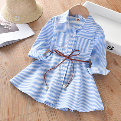 Chemise pour enfants Robes de style occidental pour bébés