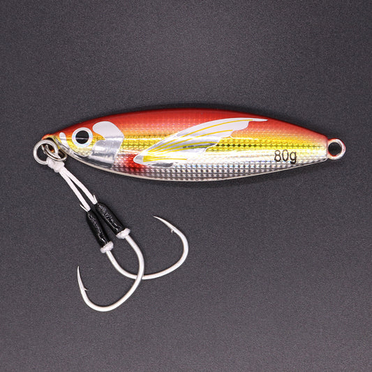 Alas luminosas del vientre, cebo, pesca en el mar, pesca en barco