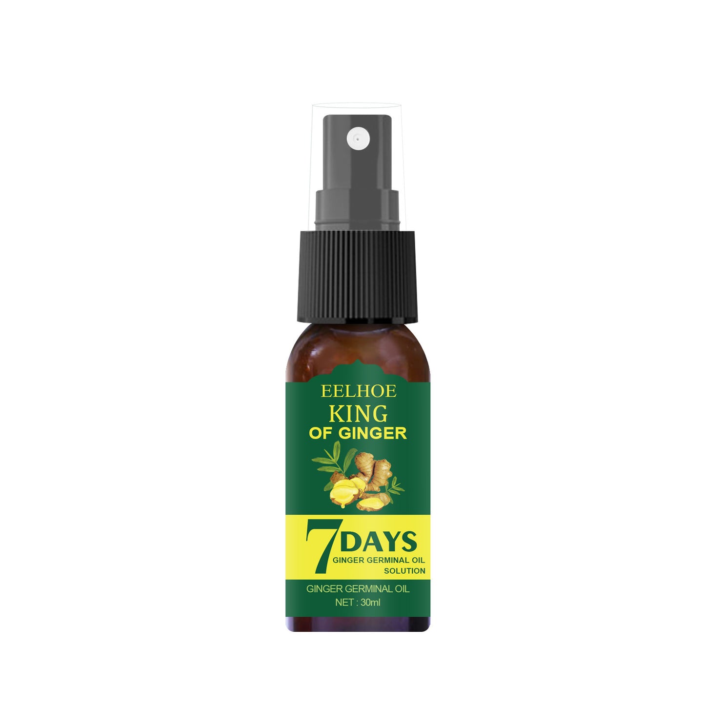 EELHOE commerce extérieur transfrontalier gingembre Nutrition Spray gingembre racine de cheveux Spray hydratant cheveux soin des cheveux Spray