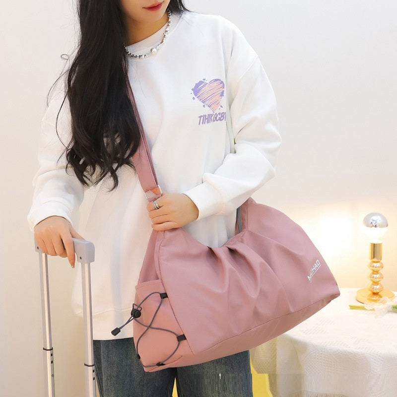 Bolso independiente del gimnasio de los deportes del almacén del zapato de la separación húmeda seca de la moda coreana