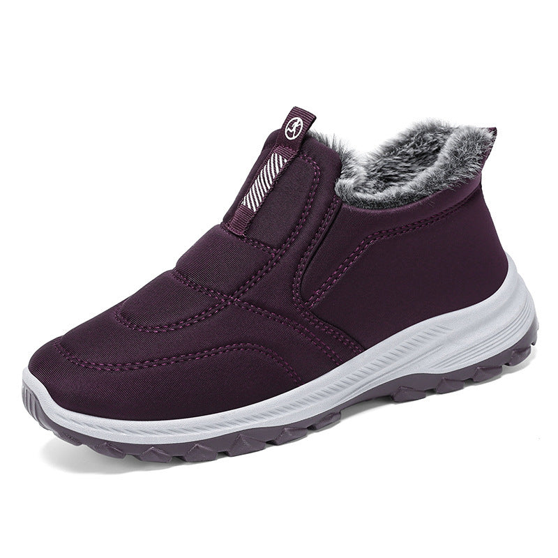 Bottes de neige chaudes à la mode pour femmes