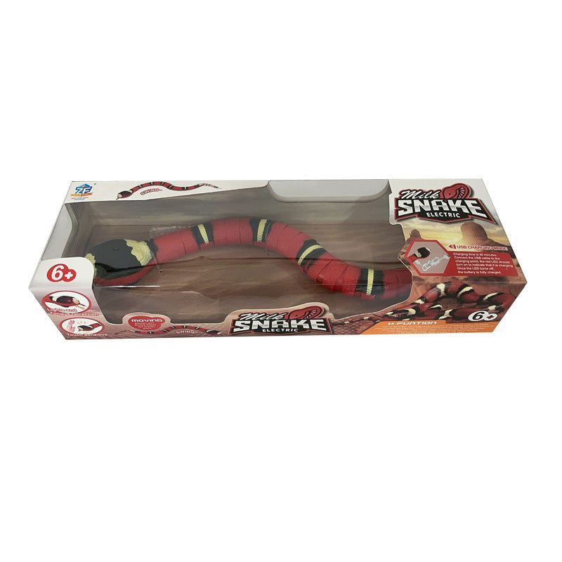 Jouets de chat de serpent de détection intelligente jouets interactifs électriques pour chats accessoires de chat de charge USB pour chiens de compagnie jeu jouet de jeu