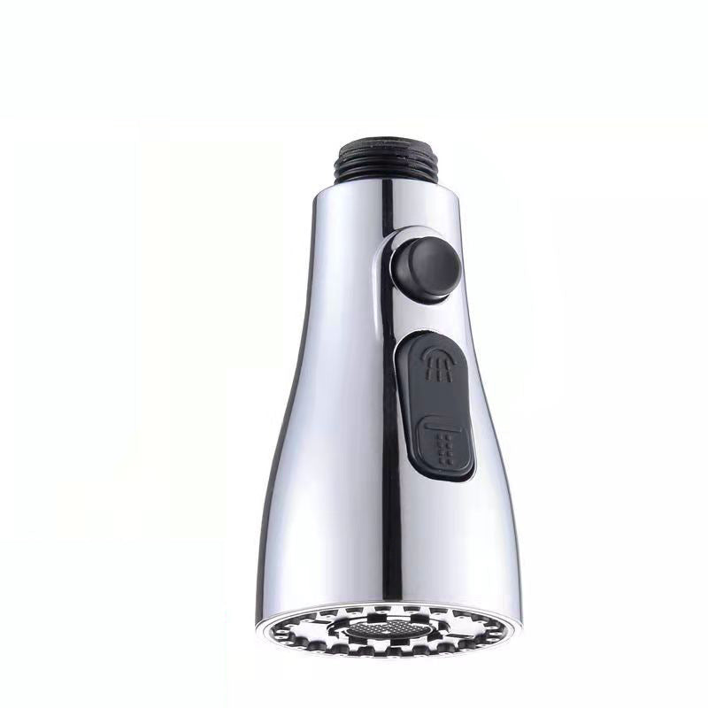 Pulvérisateur de robinet pressurisé universel, anti-éclaboussures, robinet d'eau rotatif à 360 degrés, trois stalles, économie d'eau, adaptateur de buse de robinet