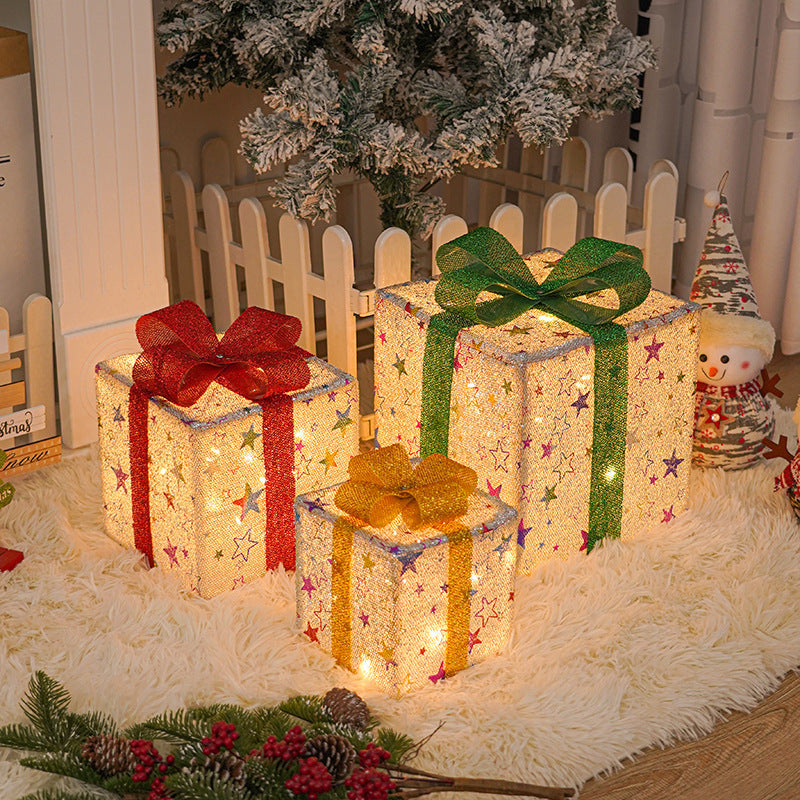 Coffret cadeau de Noël, ensemble de trois pièces