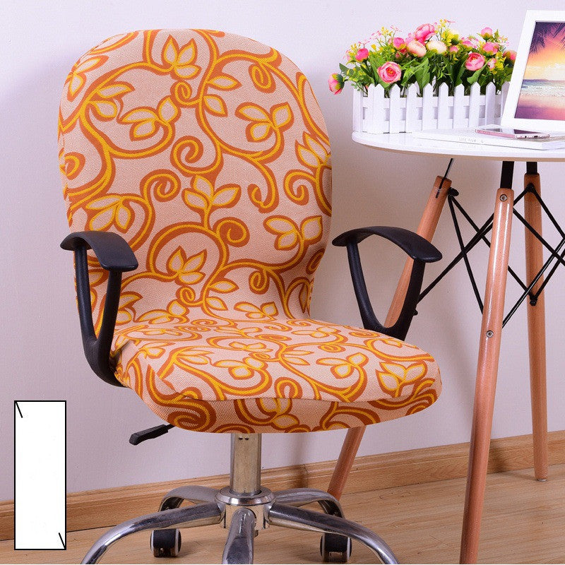 Housse de chaise d'ordinateur housse de chaise de bureau ensemble de chaise pivotante housse de chaise housse de chaise de levage rotative housse de chaise
