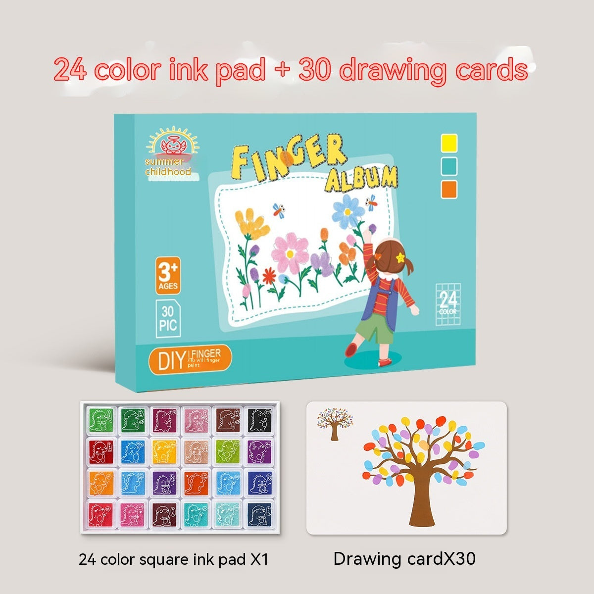 Peinture au doigt pour enfants, Graffiti, coloriage, jouets Atlas
