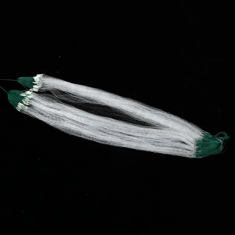 Red de pesca de red adhesiva de una sola capa