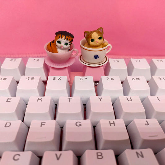 Cubierta de llave de teclado mecánico, transmisión de luz de eje transversal única