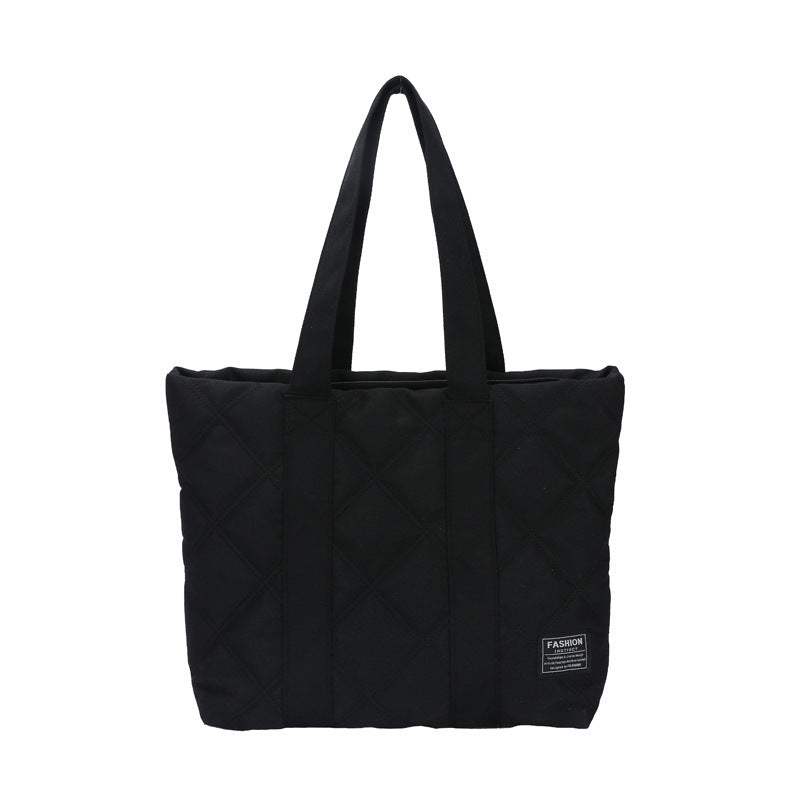 Sac de transport à main de banlieue Big Bag matelassé en diamant