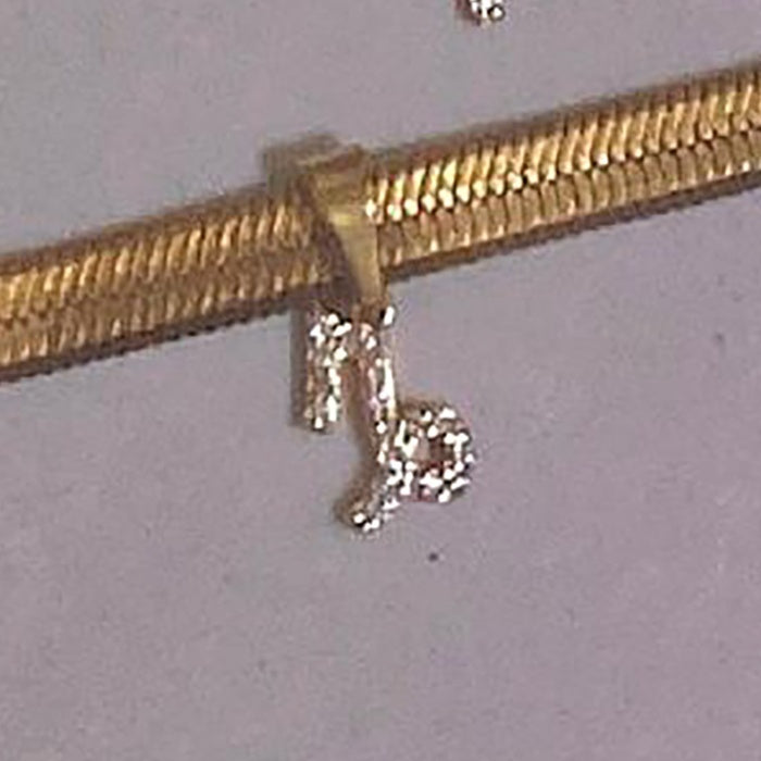 Collier de lame de constellation de diamants en petit groupe