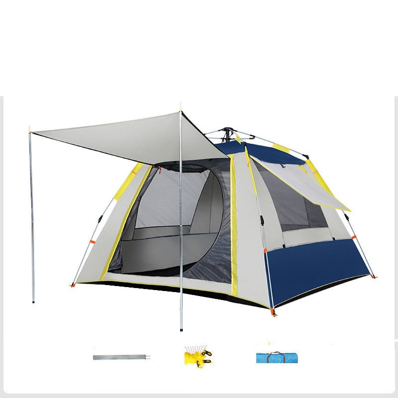 Barbecue de camping en plein air pour tente automatique