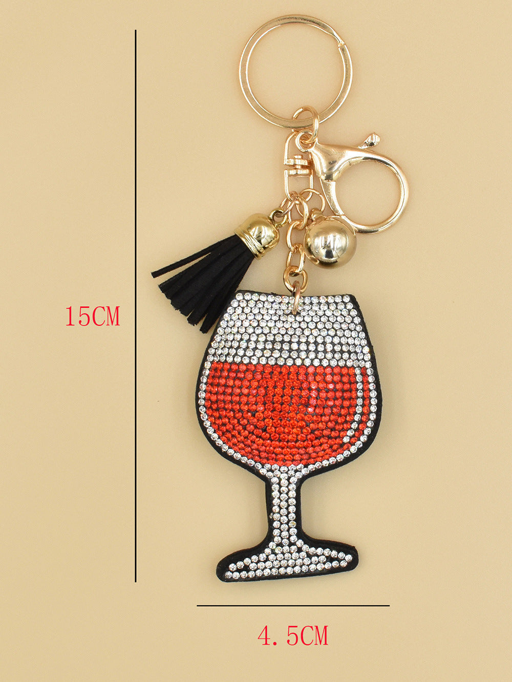 Pendentif de sac élégant en forme d'animal de dessin animé