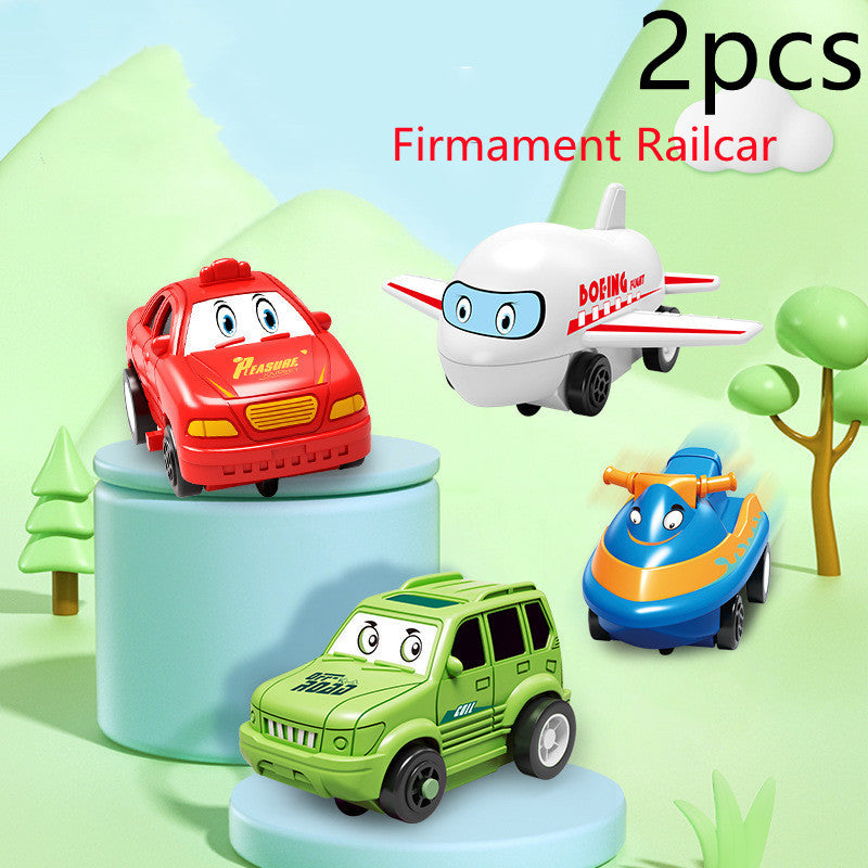 Puzzle pour enfants, vitesse de chemin de fer électrique, assemblage de voiture électrique automatique, scène de ville, Construction, jouet éducatif, cadeau