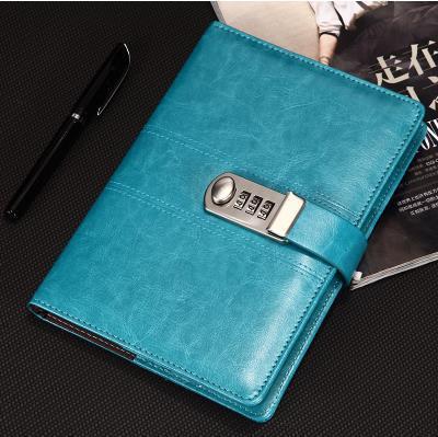 Libros de mano gruesos para niñas con cerraduras, portátiles con cerraduras