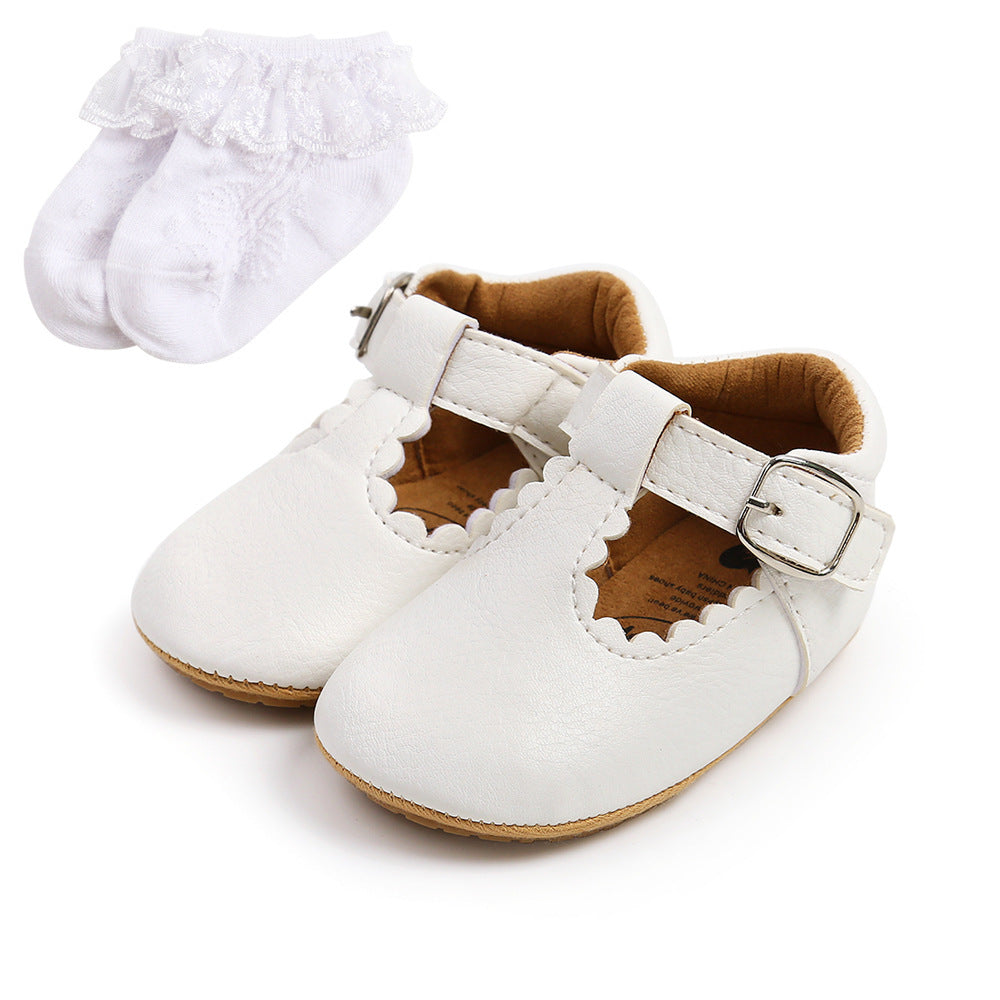 Printemps et automne bébé princesse chaussures bébé chaussures bébé chaussures enfant en bas âge chaussures