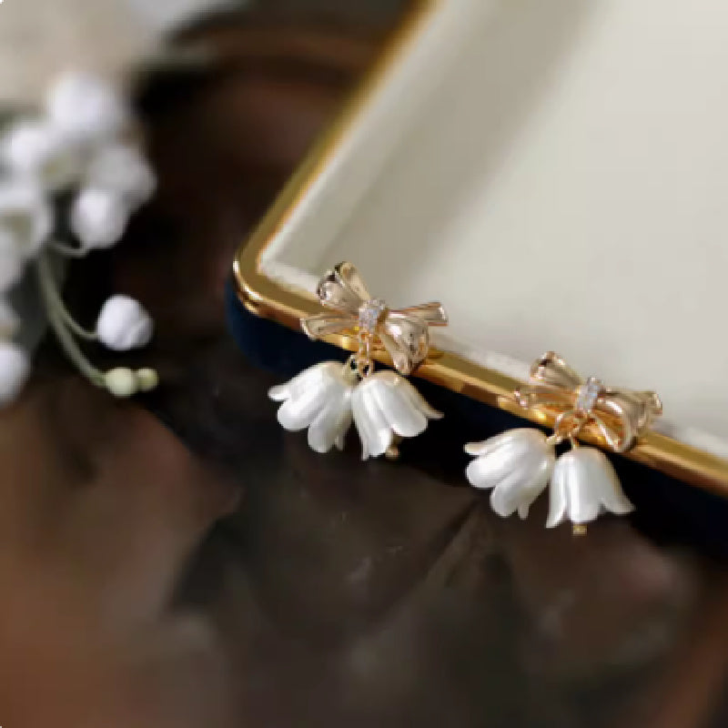 Fashionable French Retro Small Earrings