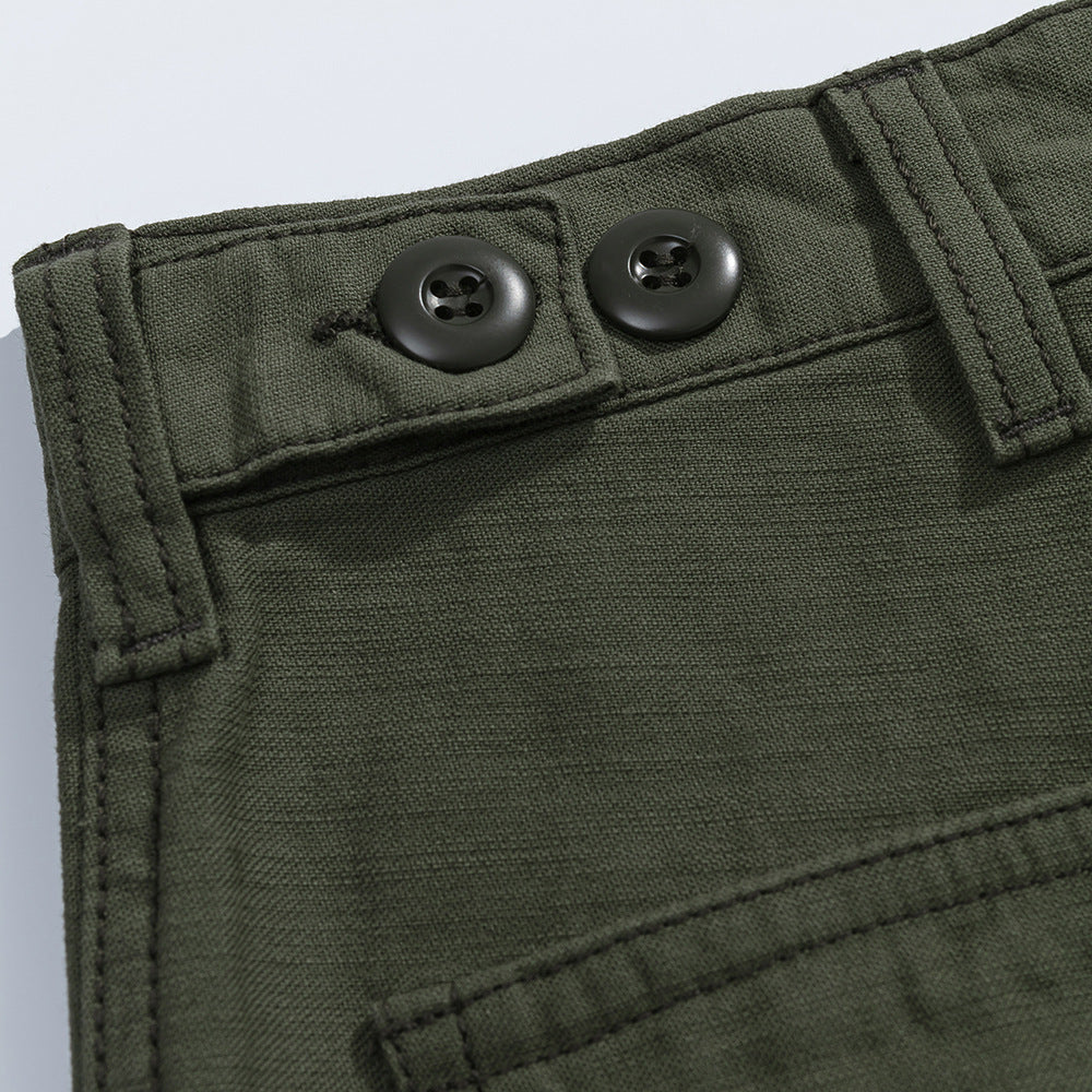 Men's Simplicity Japanese Style Workwear Loose Casual Pants