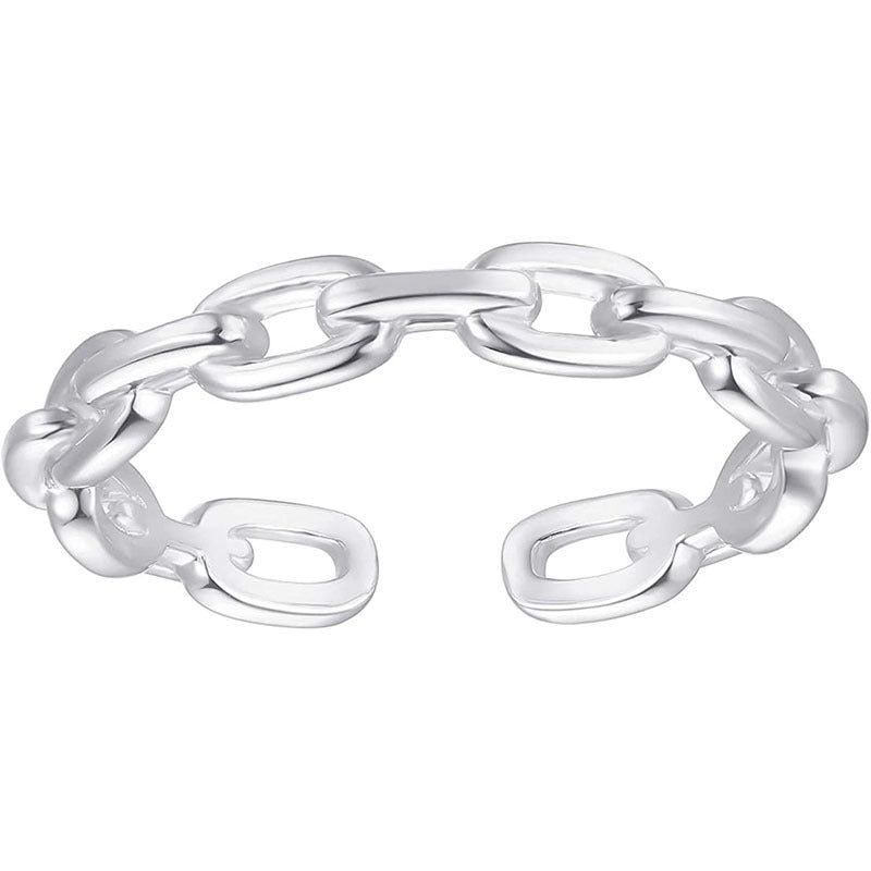 Adjustable Opening Size Clip Chain Ring