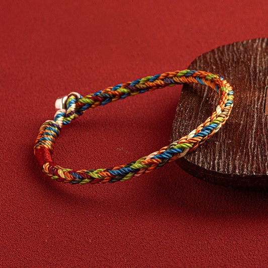 Bracelet coloré du festival des bateaux-dragons en corde porte-bonheur