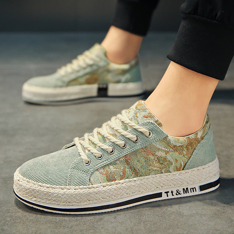 Zapatos de malla casuales de moda para hombre