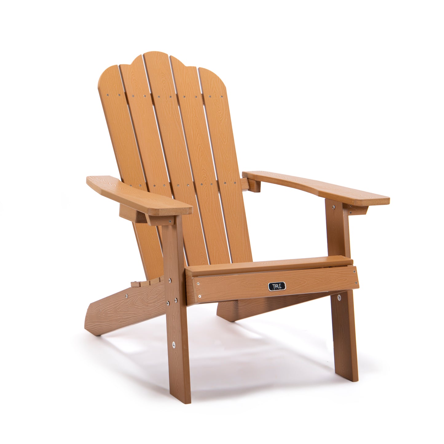 TALE Silla Adirondack Muebles de exterior para patio trasero Asientos pintados con portavasos Plástico resistente a todo tipo de clima y a la decoloración Prohibición de madera Amazon