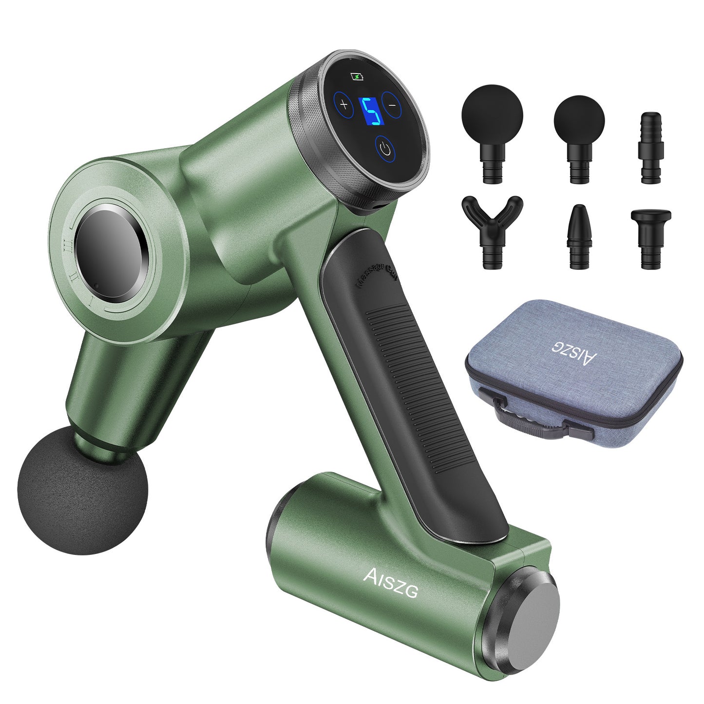 Masajeador muscular con pistola de fascia