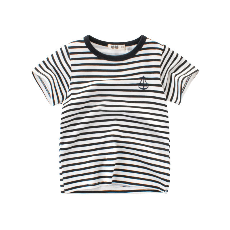 T-shirt rayé enfant en coton garçon